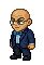 Finished pixel-art guest character